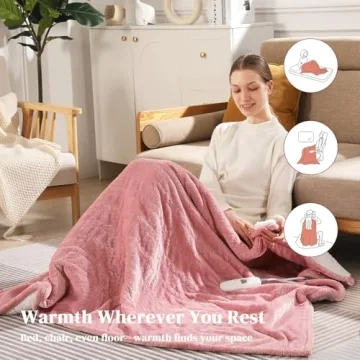 Electric Heated Throw Blanket for Ultimate Comfort