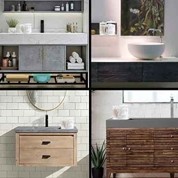 Huji Acrylic Organizer for Q-Tip and Cotton Ball Storage