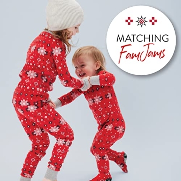 HonestBaby 4 Piece Organic Cotton Pajamas Set for Kids