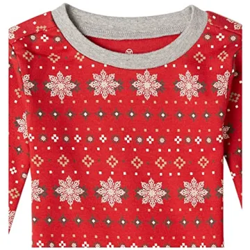 HonestBaby 4 Piece Organic Cotton Pajamas Set for Kids