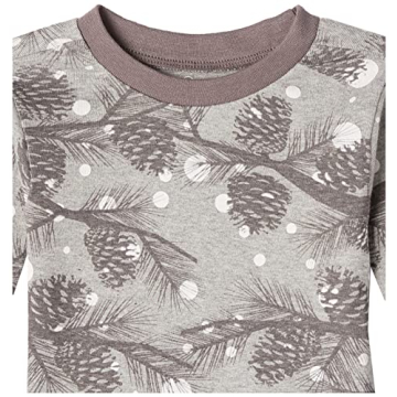 HonestBaby 4 Piece Organic Cotton Pajamas Set for Kids