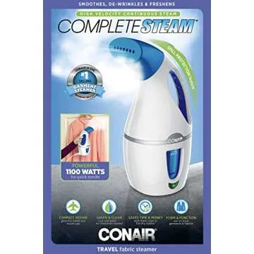 Compact Conair Handheld Garment Steamer for Travel