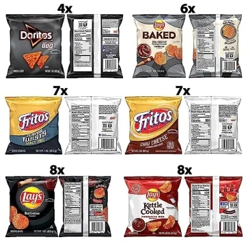 Frito Lay Backyard Barbecue Mix - 40 Count Variety