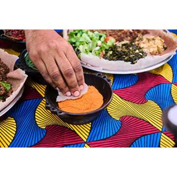 Mitmita | Imported Authentic Ethiopian Spice Blend With Bird's Eye Chili Pepper (2 oz) | NON-GMO | No Preservatives | Made and Imported from Ethiopia | Fiery Hot