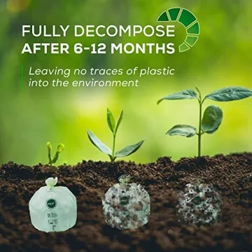 ANECO Compostable Waste Bags Eco-Friendly Durable Leak-Proof