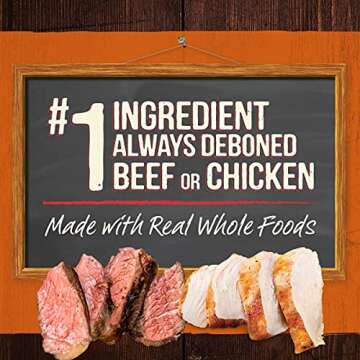 Merrick Grain Free Premium and Natural Canned Dog Food, Soft and Healthy, Real Beef and Chicken Variety Pack - (Pack of 1) 9.5 lb. Cans