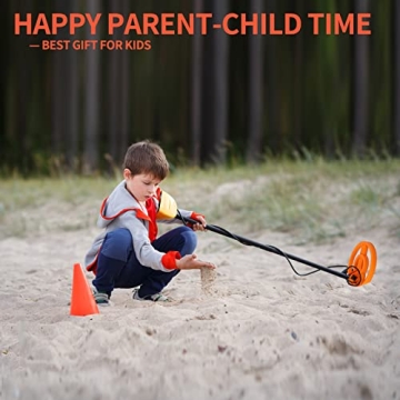 Voilamart Waterproof Metal Detector for all Ages - Ideal for Treasure Hunting