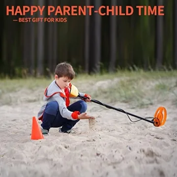 Voilamart Waterproof Metal Detector for all Ages - Ideal for Treasure Hunting