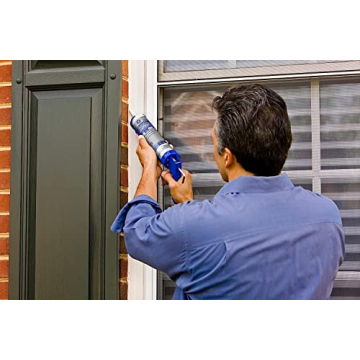 GE 100% Waterproof Silicone Sealant - Clear, 10 oz Cartridge