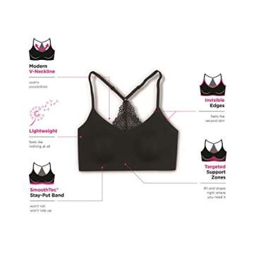 Shop Maidenform Pure Comfort Lace Back Bra for All-Day Ease