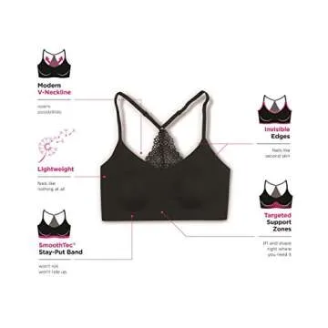 Shop Maidenform Pure Comfort Lace Back Bra for All-Day Ease