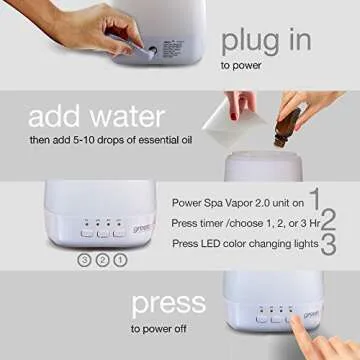 Green Air SpaVapor 2.0 Diffuser with A.I.R. Technology