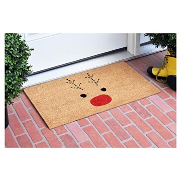 Calloway Mills 105011729 Rudolph Doormat, 17" x 29"