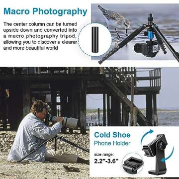 Versatile 81" JOILCAN Tripod for Cameras and More