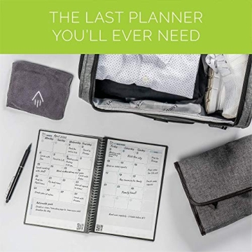 Rocketbook Panda Planner - Reusable Daily & Weekly Organizer