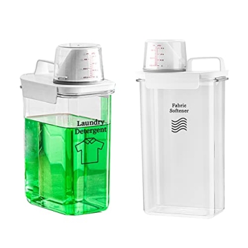 Laundry Detergent Dispenser Set for Smart Organization