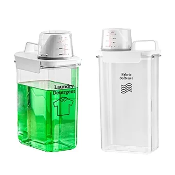 Laundry Detergent Dispenser Set for Smart Organization