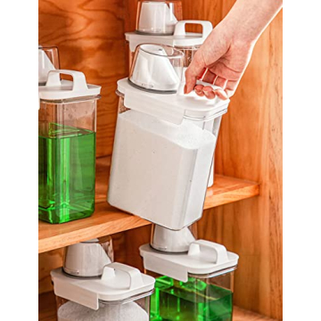 Laundry Detergent Dispenser Set for Smart Organization
