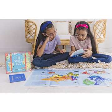 CocoMoco Kids World Map Game - Learn Geography Fun