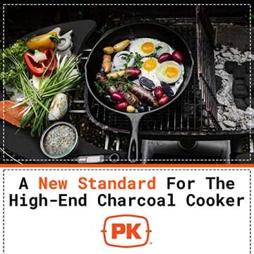 Enjoy Versatile Outdoor Cooking with PK360 Grill & Smoker