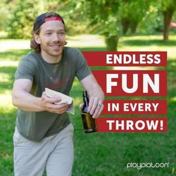 Play Platoon Weather Resistant Cornhole Bags - Set of 8 Regulation Corn Hole - Sky Blue & White - Durable Duck Cloth Corn Hole for Tossing Game, Includes Tote Bag