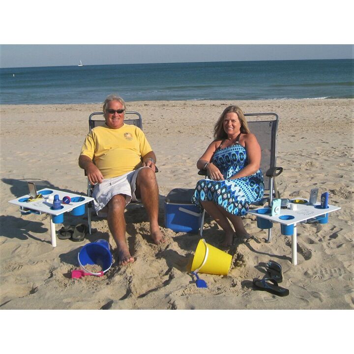 Octable Beach Table with 8" Extender for Extra Height