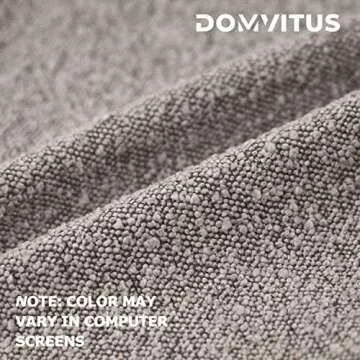 DOMVITUS Boucle Pillow Covers 20x20 Luxury Throw Pillow Covers Decorative Pillows for Bed Sofa Pillows for Living Room Accent Couch Pillows Soft Cushion Case, 1PC, Sand Grey