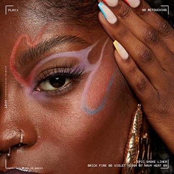 NYX Epic Smoke Liner - Vegan Smoky Eyeliner in Navy Heat