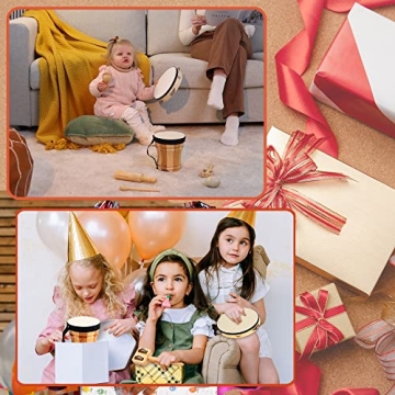 Natural Wooden Musical Instruments Set for Toddlers