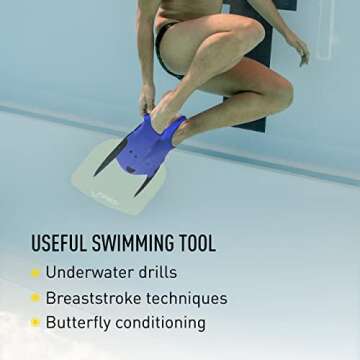 FINIS Shooter - Fiberglass Monofin to Improve Form and Strength - Mermaid-Style Swimming Fin for Men and Women - Adult Swim Flipper for Swimming and Pool Accessories