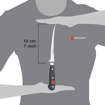 WÜSTHOF Classic 7" Fillet Knife, Black