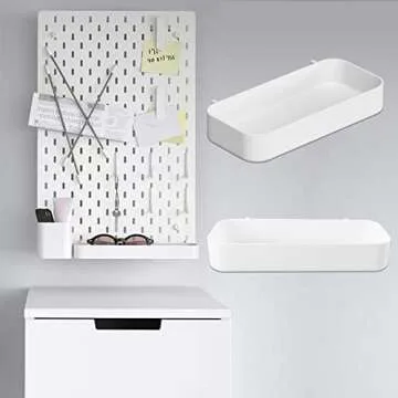 Chris.W Pegboard Trays for Efficient Home Organization
