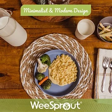 Eco-Friendly WeeSprout Bamboo Sippy Cups for Kids