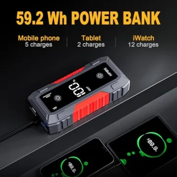 HPBS 2000A Jump Starter for 8L Gas and 6.5L Diesel Engines