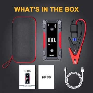 HPBS 2000A Jump Starter for 8L Gas and 6.5L Diesel Engines