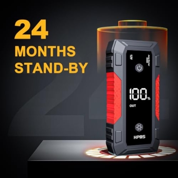 HPBS 2000A Jump Starter for 8L Gas and 6.5L Diesel Engines