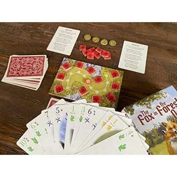 Renegade Game Studios Fox in the Forest Duet Card Game for 2 Players Aged 10 & Up , Cooperative Trick-Taking Game.
