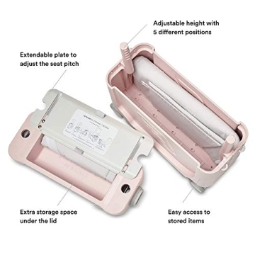 JetKids by Stokke BedBox Pink Lemonade Ride-On Suitcase & Bed