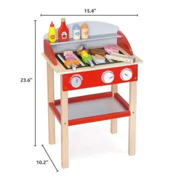 SPARK & WOW Grill Playset for Imaginative BBQ Fun