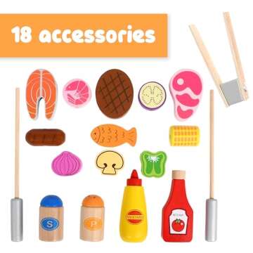 SPARK & WOW Grill Playset for Imaginative BBQ Fun