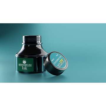 Monteverde USA Ink with ITF Technology, 90 ml California Teal (G308CT)