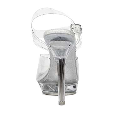 Shoe Fairy Olympian Clear Competition Heel for Fitness