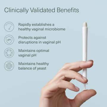 Seed VS-01 Vaginal Synbiotic - Prebiotic & Probiotic for Women - L. Crispatus Probiotic Suppositorie...