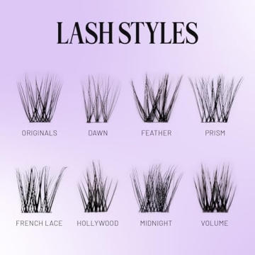 Lilac St Prism Volume Faux Eyelash Clusters - Lasts 10 Days