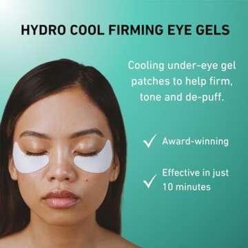 skyn ICELAND Arctic Eye Revival Kit, Under Eye Treatment Set: Eye Gels, Hyaluronic Acid Patches & Eye Serum, 1 Kit