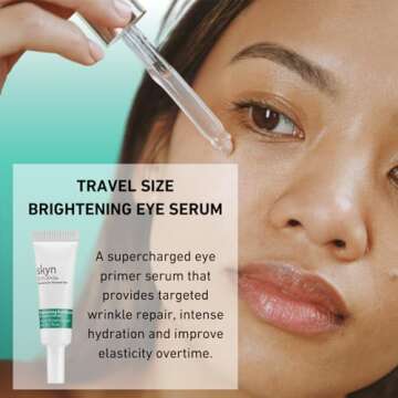 skyn ICELAND Arctic Eye Revival Kit, Under Eye Treatment Set: Eye Gels, Hyaluronic Acid Patches & Eye Serum, 1 Kit