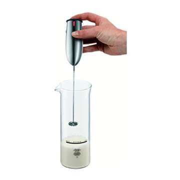 Bodum Schiuma Battery Operated Milk Frother for Coffee Lattes, Hot Chocolate, Mocha, Cappuccino, Black