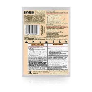 HeatMax Body & Hand Super Warmers - Air-Activated, Up to 18 Hours of Heat - 3 Individual Warmers