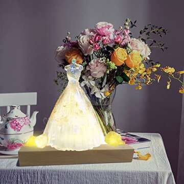 Elegant JOJOCY LED Display Base for Acrylic Art