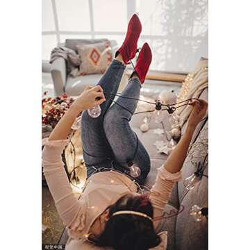 Chic Womens Pointed Toe Heels Ankle Booties for Fall